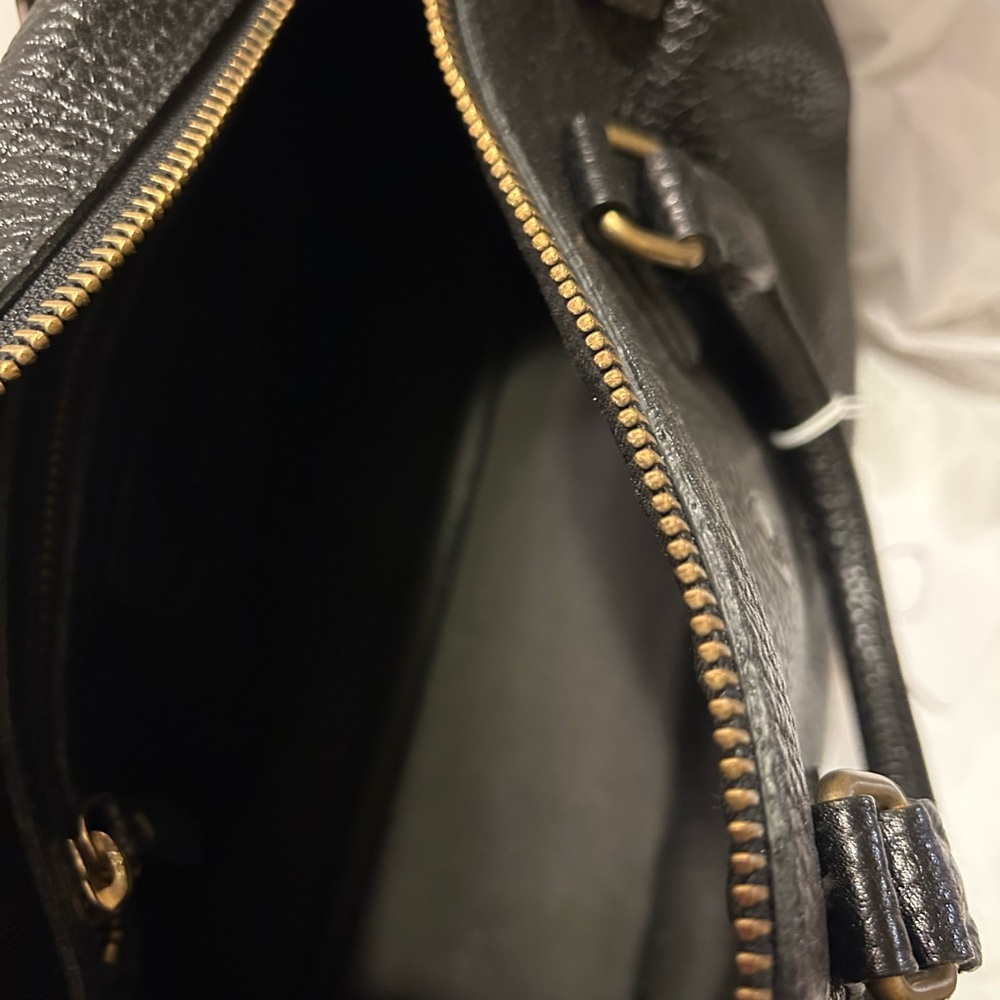 Polo Ralph Lauren Black Leather Handbag - Picture 9 of 10